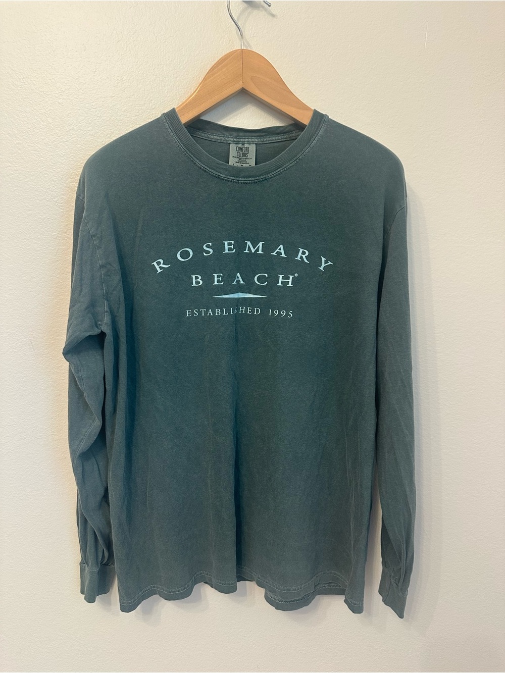 Rosemary Beach 30A Comfort Colors Long-Sleeve Crewneck T-Shirt
